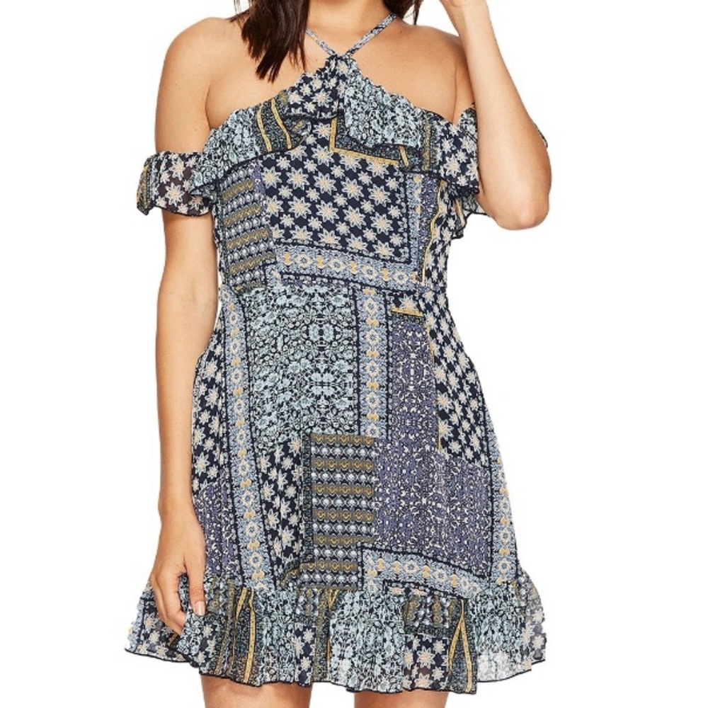 **SOLD** Romeo & Juliet Couture Off Shoulder Dress
